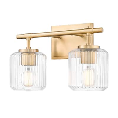 Z-Lite Landon 2 Light Vanity - Modern Gold