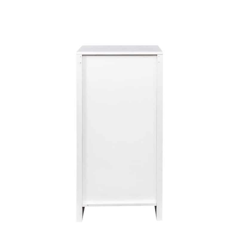 Modular 24 Wine Bar Cabinet Buffet Cabinet, 17.80"W x 15.95"D x 35.43"H