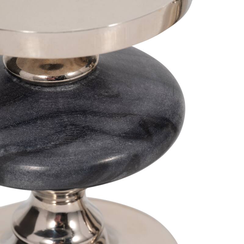 Modern Decorative Candle Holders with Silhouettes- Set of 3 - 9" - 12"