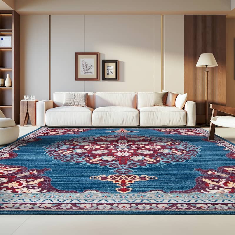 SAFAVIEH Brentwood Coralyne Traditional Oriental Rug