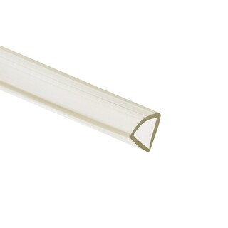 PVC U-Trim Seal Edge Protector 5 Meter - Transparent, Für 1,5-2mm Kante, Fenster & Tür