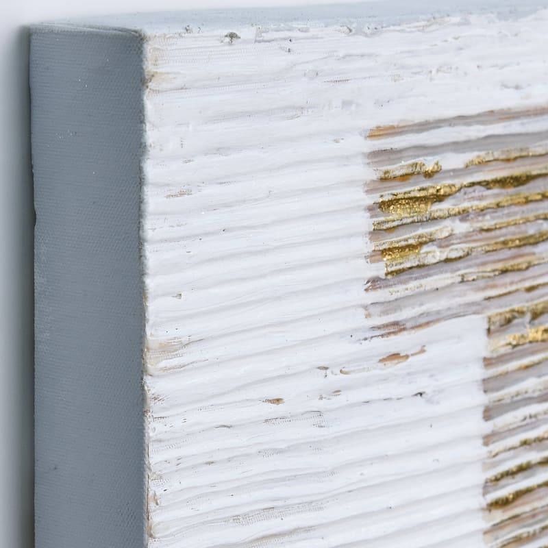 The City Textured Metallic Hand Painted Wall Art by Martin Edwards