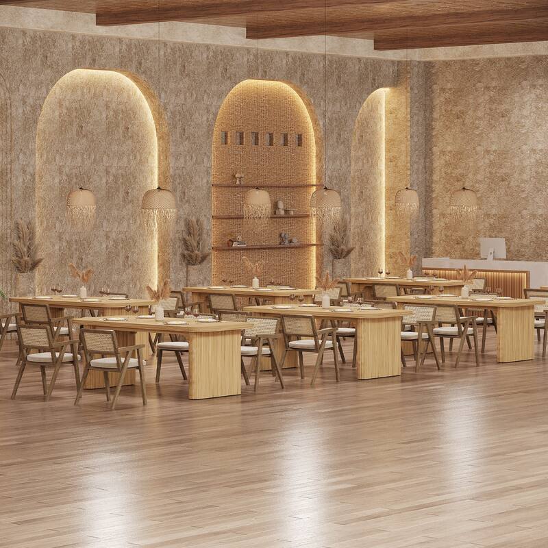 Wood Dining Table, Modern Kitchen Table, Dining Room Accent Table