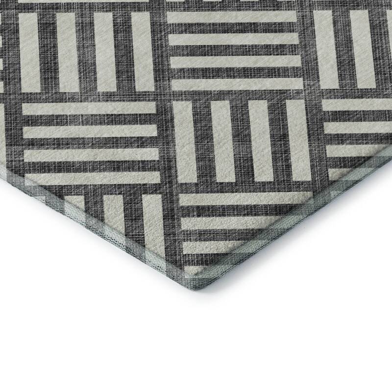 Premium Washable Super Soft Contemporary Mosaic Mayfield Rug