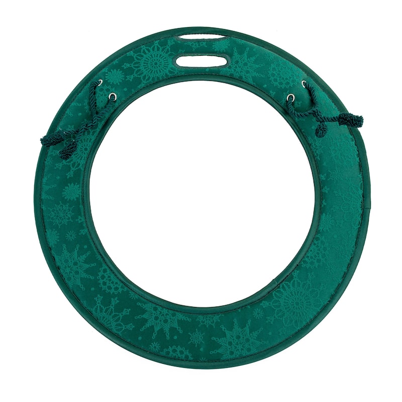 24 in Wreath Door Saver Protective Pad - Green