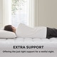 preview thumbnail 7 of 9, Madison Park Heavenly Soft Overfilled Plush Down Alt. Waterproof Mattress Pad - White