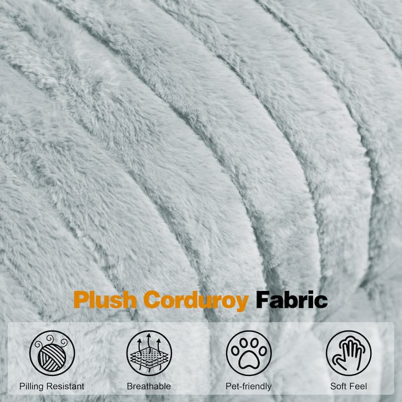 Rossetta Swivel Rocking Glider Power Recliner Chair with 24" Wide Seat & Type-C & USB Ports