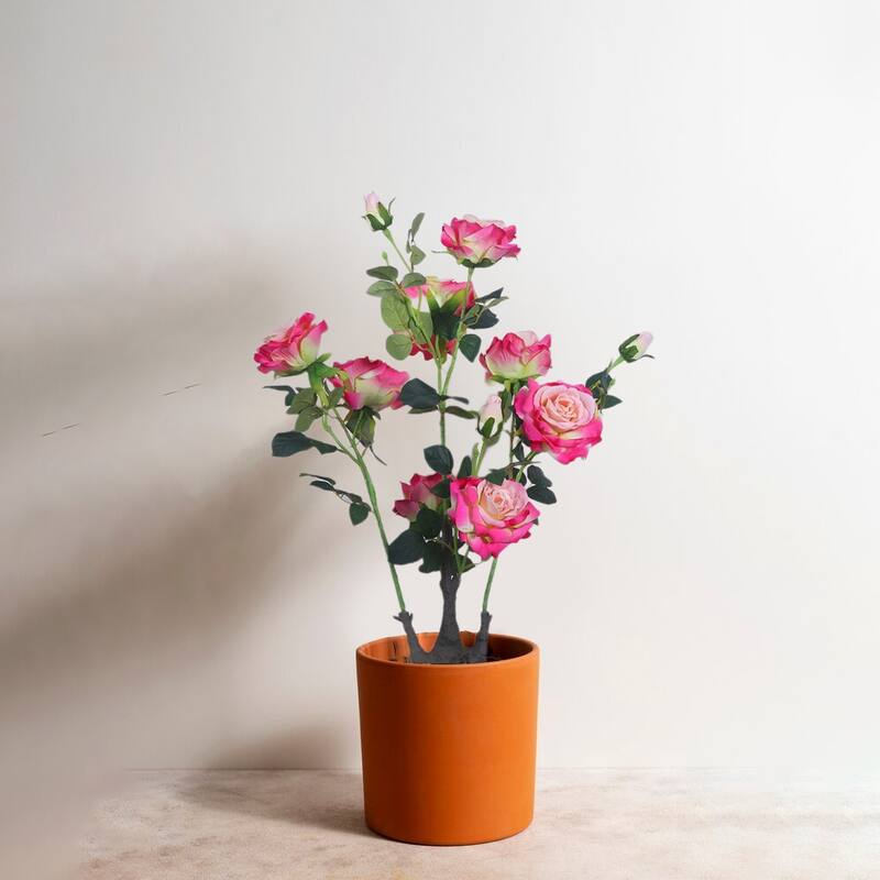 2PCS Artificial Peony Flower Trees For Living Room Office - 70cm