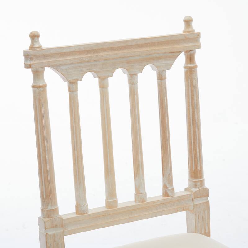 Dining Chairs Upholstered Wooden Chairs Set of 2