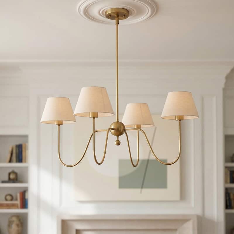 Acroma 4 - Light Dimmable Traditional Chandelier