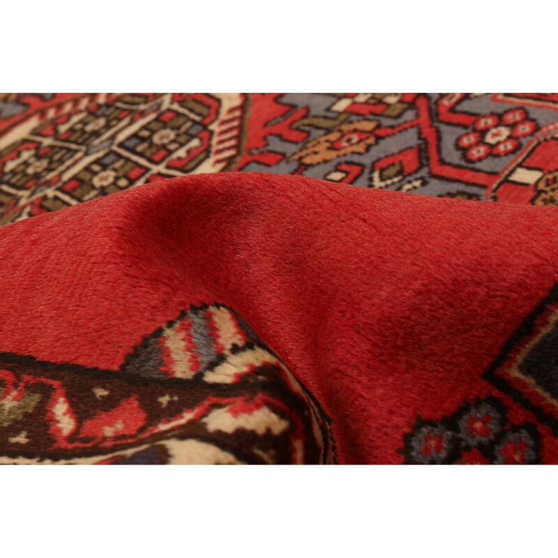 ECARPETGALLERY Hand-knotted Anadol Red Wool Rug - 4'2 x 6'11