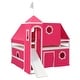 preview thumbnail 26 of 28, Merax Bunk Bed with Slide, Tent and Tower