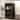 Metal Storage Cabinet Buffet with Glass Doors