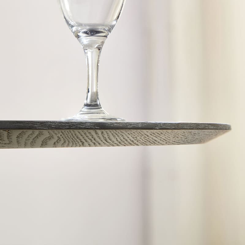 46.45" Modern MDF Round Dinner Tables for Dining Room