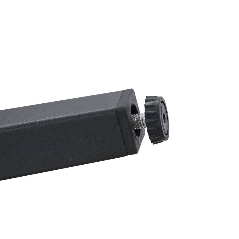 Faux Leather Dining Chairs with Button Tufted Backrest, Set of 2