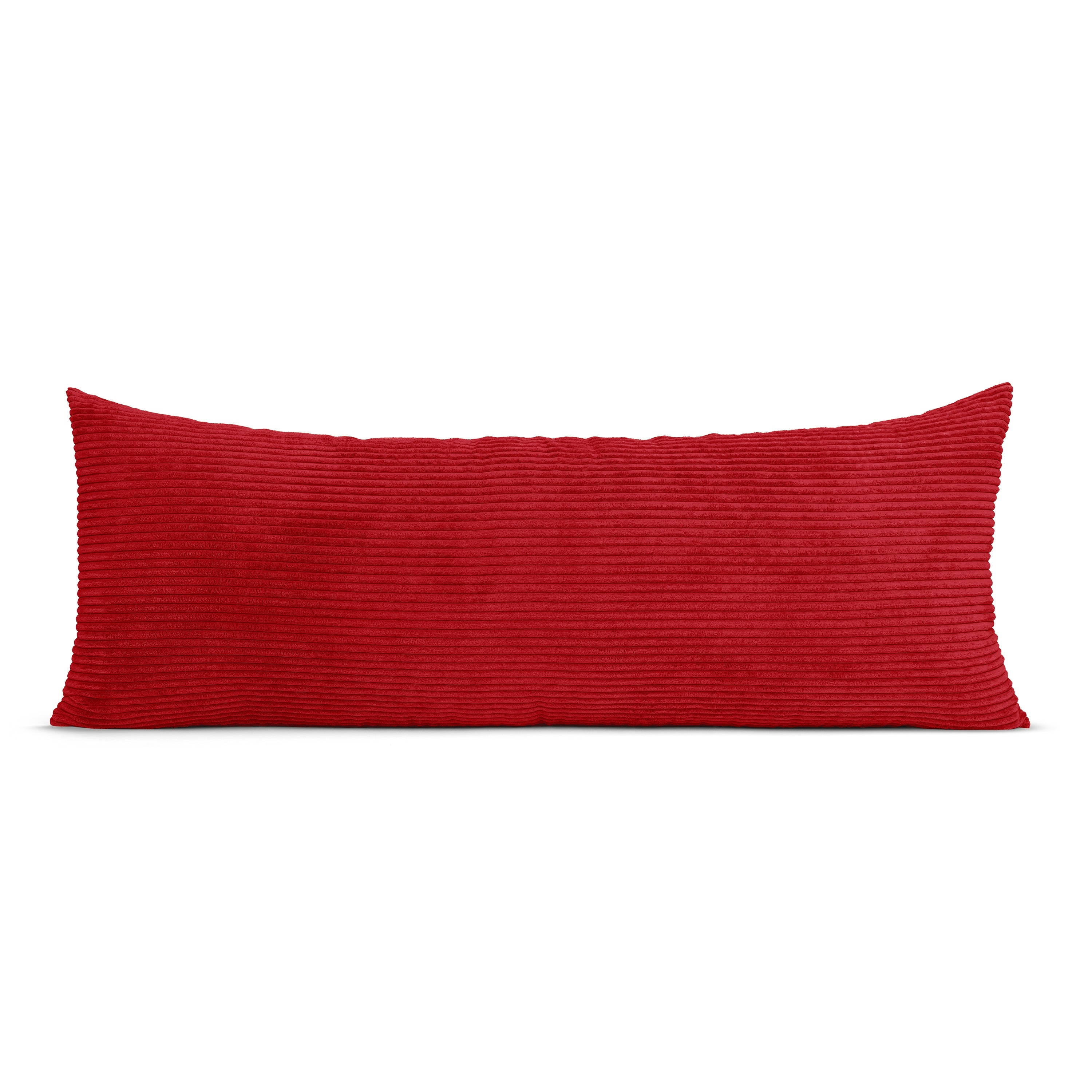 Striped body pillow top cover