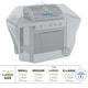 preview thumbnail 34 of 34, Nestl Heavy Duty Waterproof Barbeque 600D Gas Grill Cover - BBQ Cover, UV & Fade Resistant