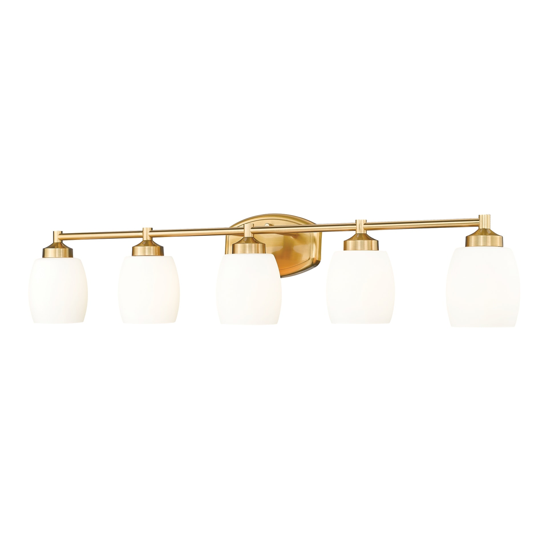 Kendrick 5 Light Vanity in Luxe Gold