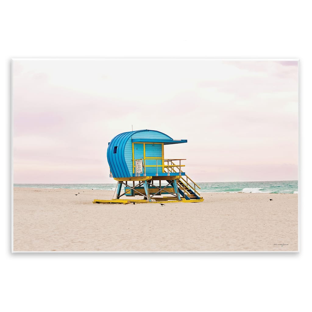 Stupell Summer Lifeguard Cabin Wall Plaque Art Design By Seven Trees Design