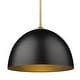 preview thumbnail 15 of 19, Zoey Modern Large 1 Light Pendant