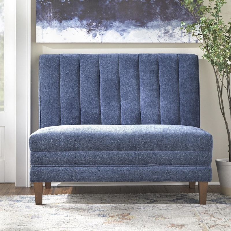 Lifestorey Kerrington 2-Piece Channel Back Upholstered Bench Set