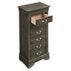 preview thumbnail 12 of 55, Louis Phillipe Wood 7-drawer Lingerie Chest