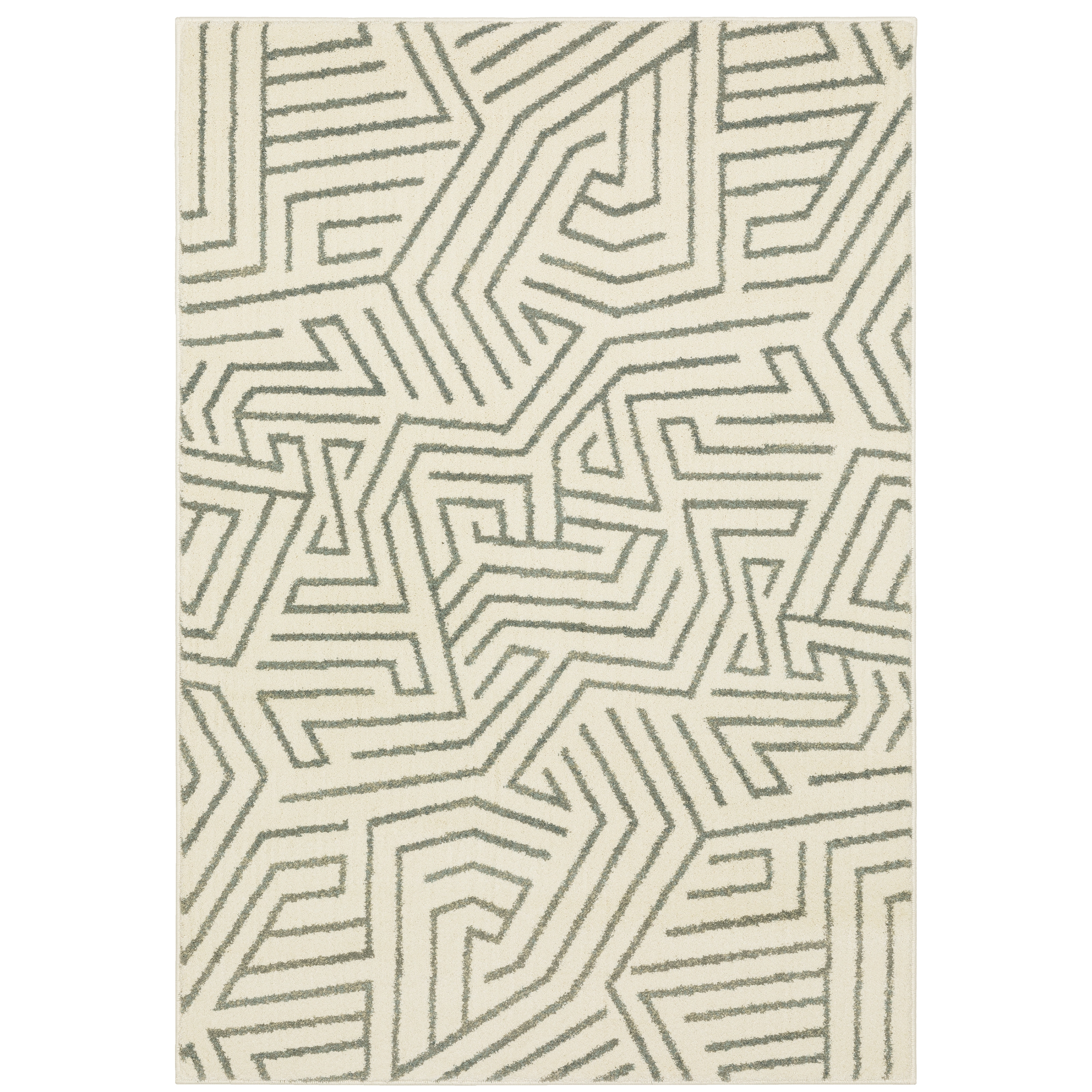 Style Haven Salinas Modern Geometric Beige/ Grey Indoor Area Rug