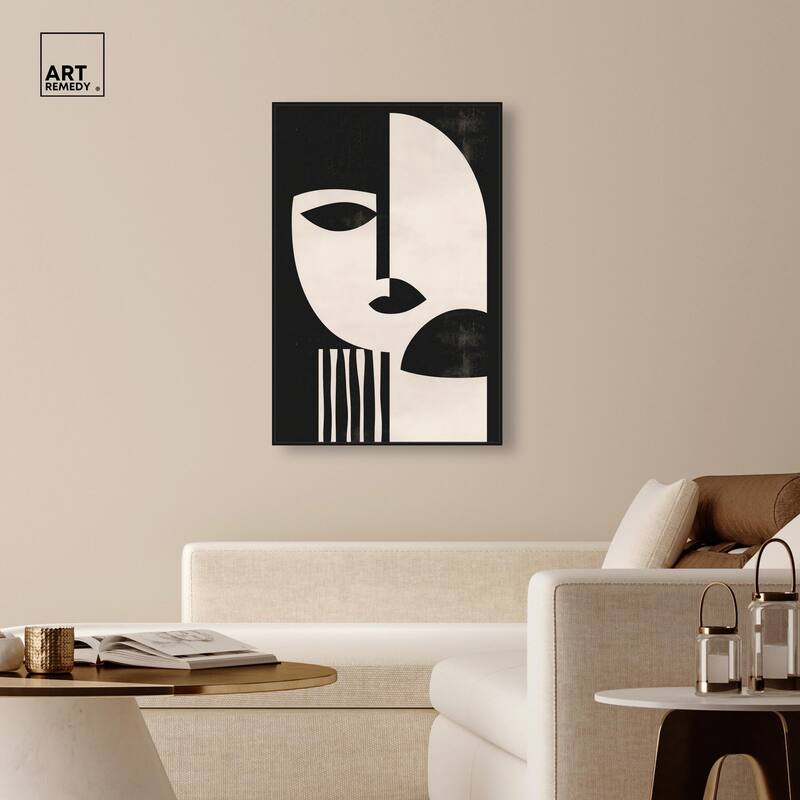 The Mask III Canvas by Art Remedy
