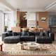 Option Black-3 seats+2 ottoman