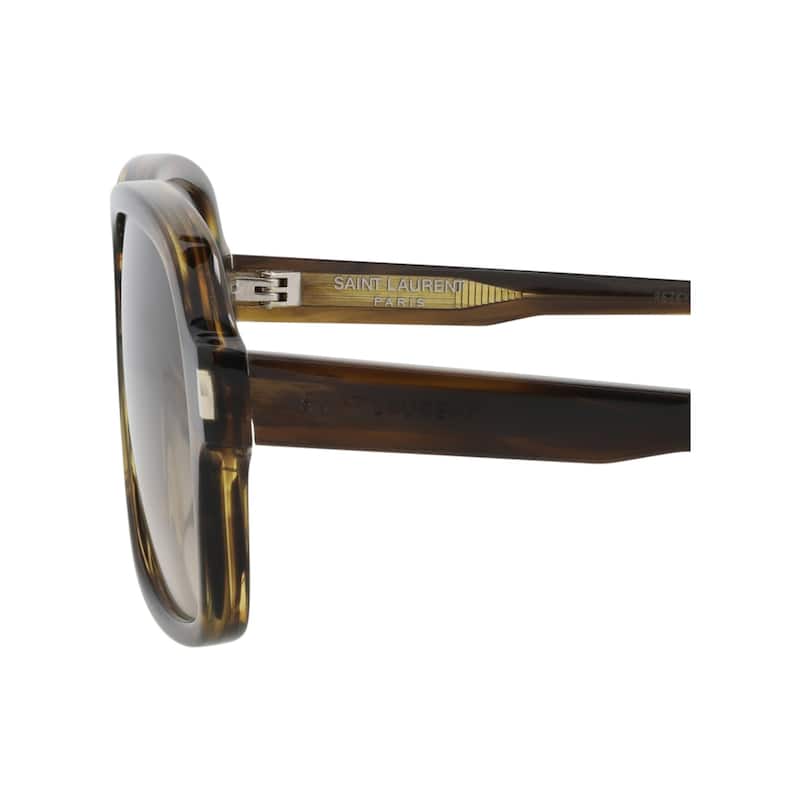 Saint Laurent Aviator-Frame Recycled Acetate Sunglasses