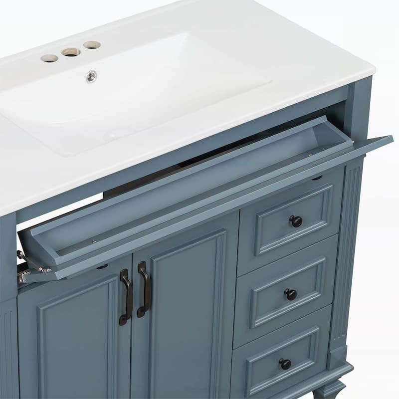 36" Bathroom Vanity with Sink