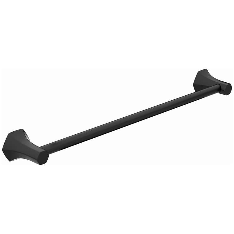 Hansgrohe Locarno 24" Towel Bar - Matte Black