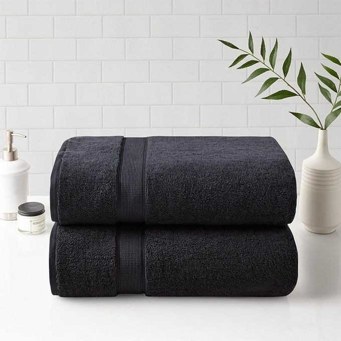 800GSM Extra Large Bath Towels (34“ x 68” 2-Pack) 100% Cotton Bath Towel Set Highly Absorbent Hotel Spa Quality - 68