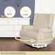 preview thumbnail 8 of 8, Dream On Me Windsor Glider and Matching Ottoman