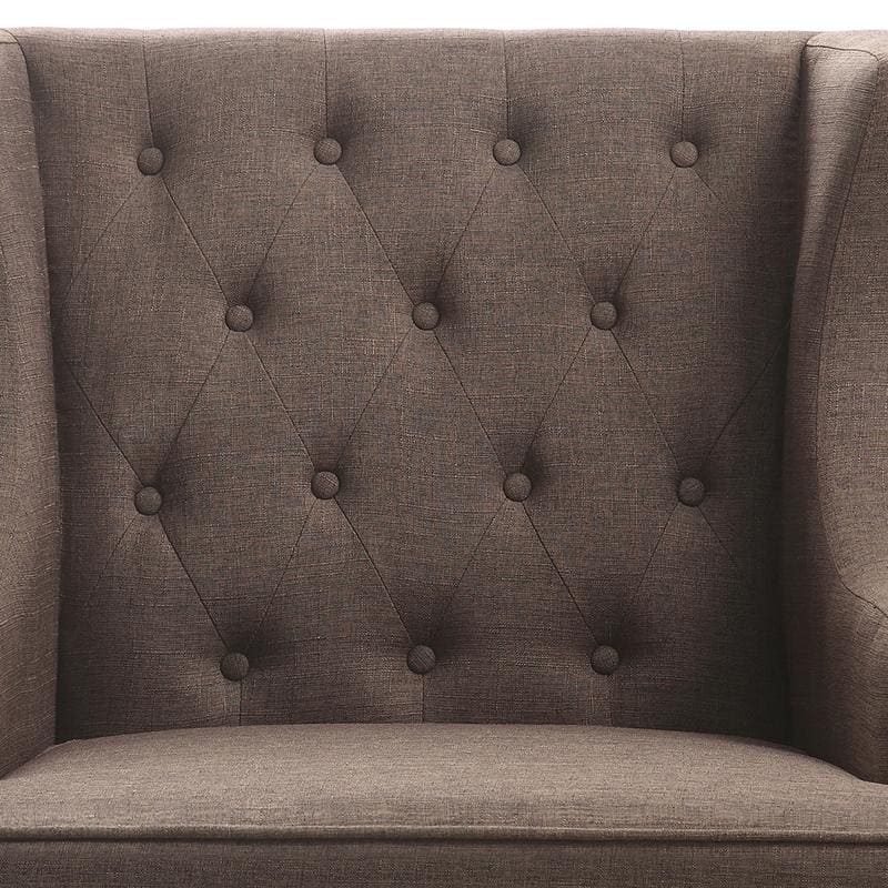 Madison Park Jewel Tufted Wingback Upholstered Club Chair