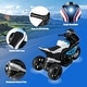 preview thumbnail 3 of 17, Gymax 12V Kids Ride on Motorcycle Licensed BMW 3 Wheels Electric Toy