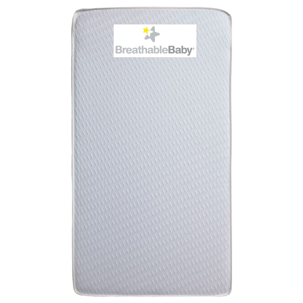 BreathableBaby EcoCore 200 Reversible Firm Crib Mattress, 52 in x 28 in x 5.5 in