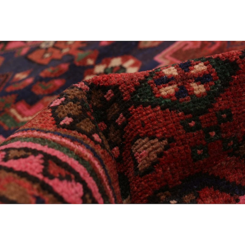 ECARPETGALLERY Hand-knotted Andelz Red Wool Rug - 3'10 x 13'3