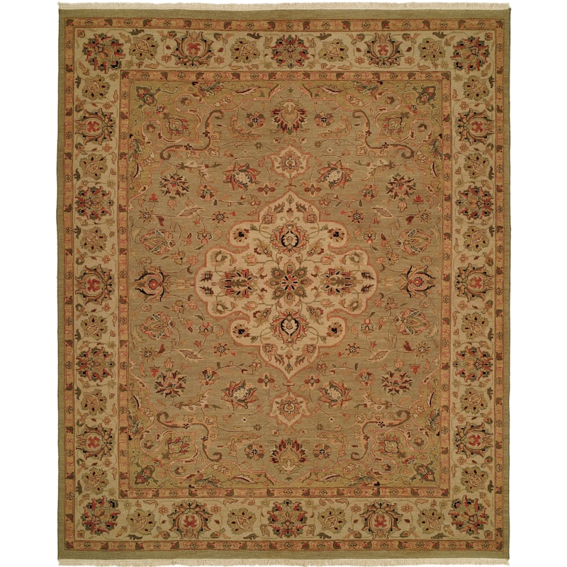 Traditional Gray Flatweave Wool Area Rug - 12' x 18' - 12' x 18' - Gray