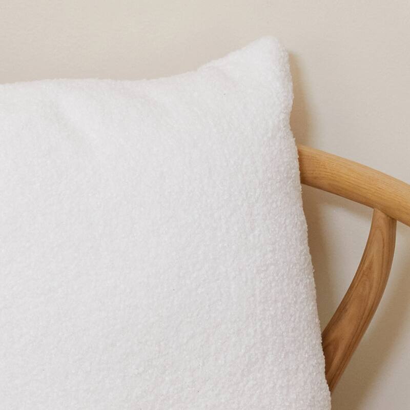 Ivy Jack Decorative 20 x 20 Square Plush Fur Throw Pillows