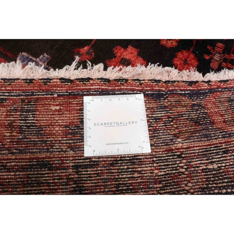 ECARPETGALLERY Hand-knotted Andelz Dark Navy Wool Rug - 5'3 x 12'8