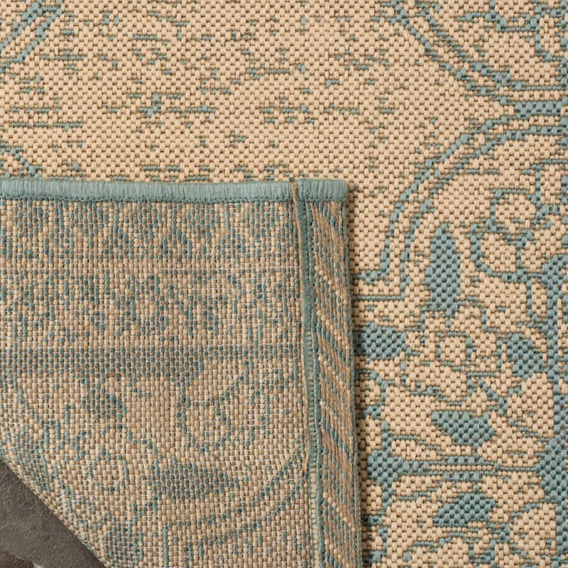 SAFAVIEH Linden Aysel Indoor/ Outdoor Waterproof Patio Backyard Rug