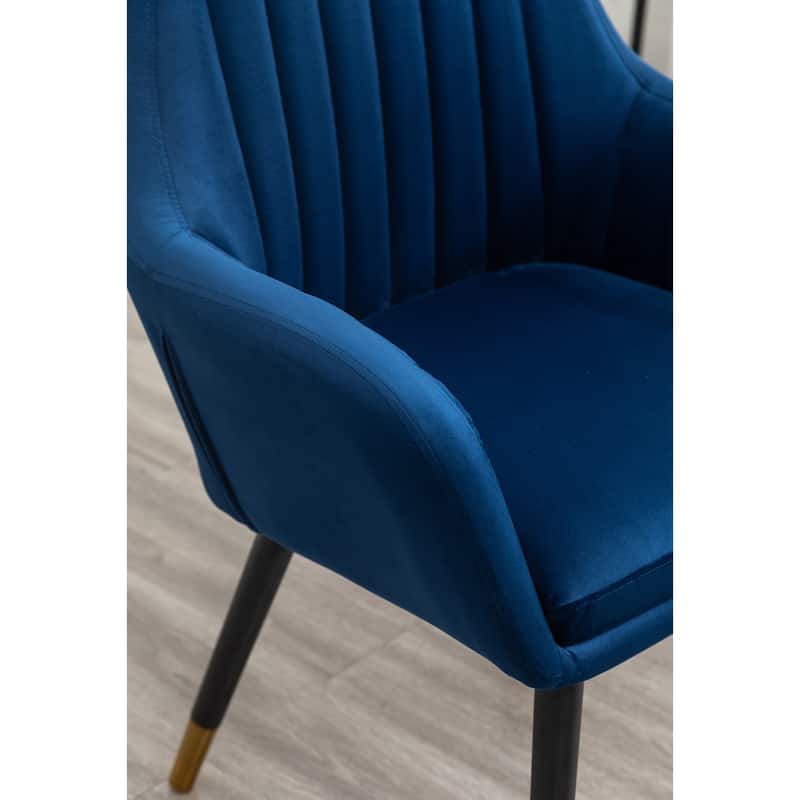 Roundhill Furniture Tuchico Contemporary Velvet Upholstered Accent Chair