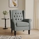 preview thumbnail 56 of 76, Button-Tufted Accent Chair Wingback Armchair - 38"H