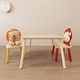 preview thumbnail 3 of 24, Kids Table and Chair Set Cartoon Animals Lion&Monkey