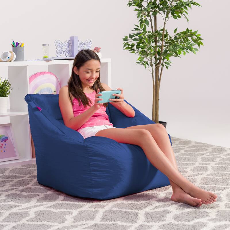 Posh Creations Coronado Bean Bag Chair for Boys and Girls, Large Chair for Kids, Great for Gaming and Playrooms