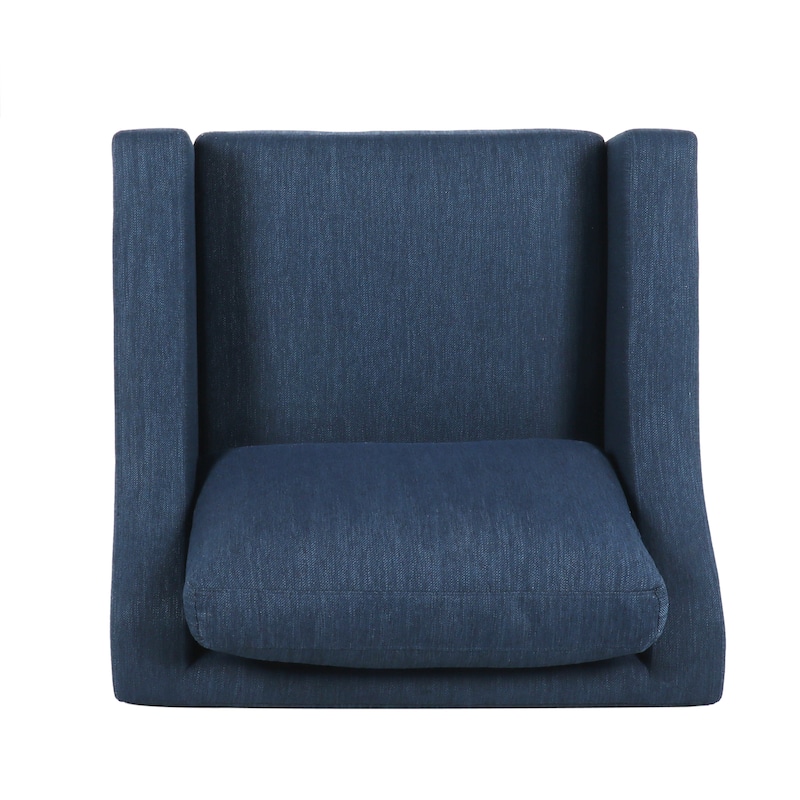 Halevy Contemporary Upholstered Club Chair by Christopher Knight Home