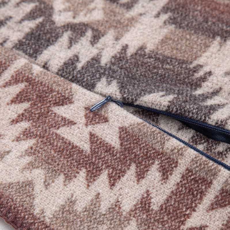 Paseo Road by HiEnd Accents Mesa Wool Blend Euro Sham, 27"x27"