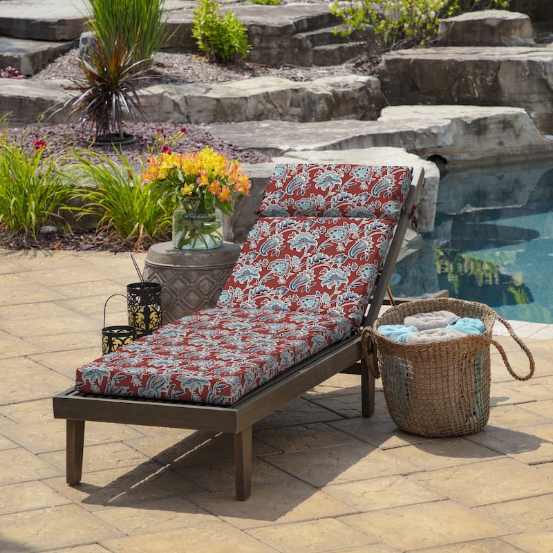 ARDEN Outdoor Chaise Lounge Cushion
