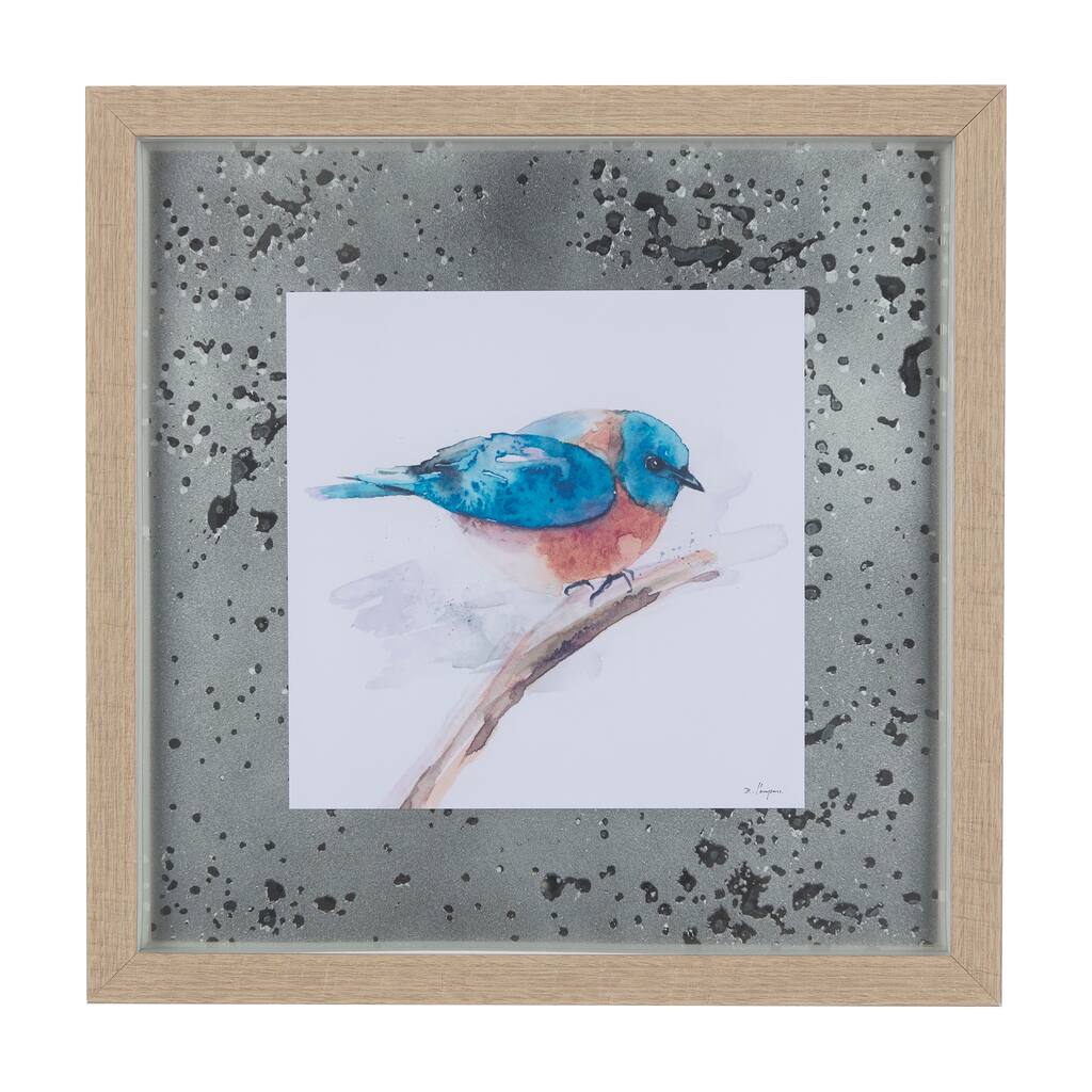 Eastern Blue IV Framed Art Print